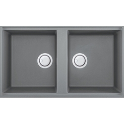 Zlewozmywak Elleci BEST 450 PODWIESZANY K97 LIGHT GREY KERATEK LKB45097BSO